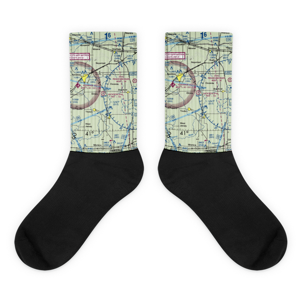 Jackson Field (2IS3) VFR Sectional Socks 