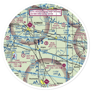 Scott Field (2IN4) VFR Sectional Sticker (30 mile)