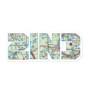 Tatertown Airport (2IN3) VFR Sectional Sticker