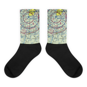 Skip's Place Airport (2IN0) VFR Sectional Socks