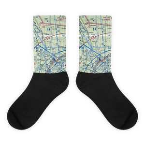 Low and Slow Airport (2IL6) VFR Sectional Socks