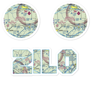 Sneek Airport (2IL0) VFR Sectional Sticker Pack