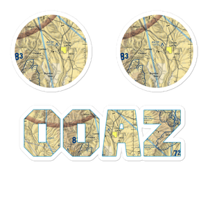 Cordes Airport (00AZ) VFR Sectional Sticker Pack