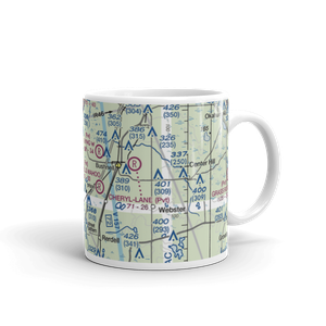 Grass Patch Airport (00FA) VFR Sectional  Mug