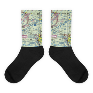 Hayenga's Cant Find Farms Airport (00IS) VFR Sectional Socks