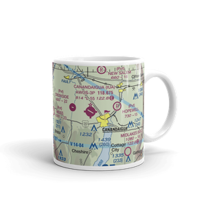 Weiss Airfield (00NY) VFR Sectional  Mug
