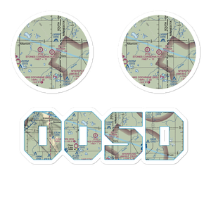Homan Field (00SD) VFR Sectional Sticker Pack
