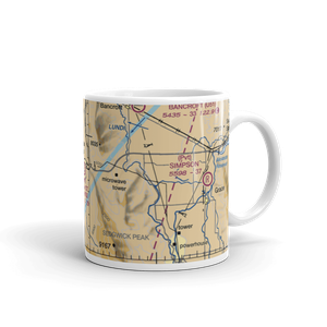 Lava Hot Springs Airport (01ID) VFR Sectional  Mug