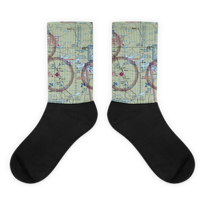 Barnes Seaplane Base (01MN) VFR Sectional Socks