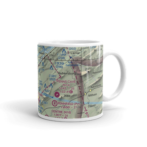 Bierly(Personal Use) Airport (01PN) VFR Sectional  Mug