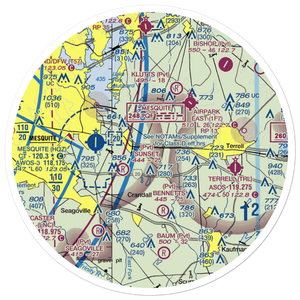 Smith Field (01TE) VFR Sectional Sticker (30 mile)