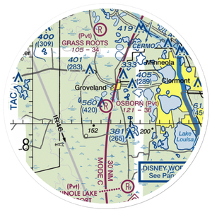 Osborn Airfield (02FA) VFR Sectional Sticker (20 mile)
