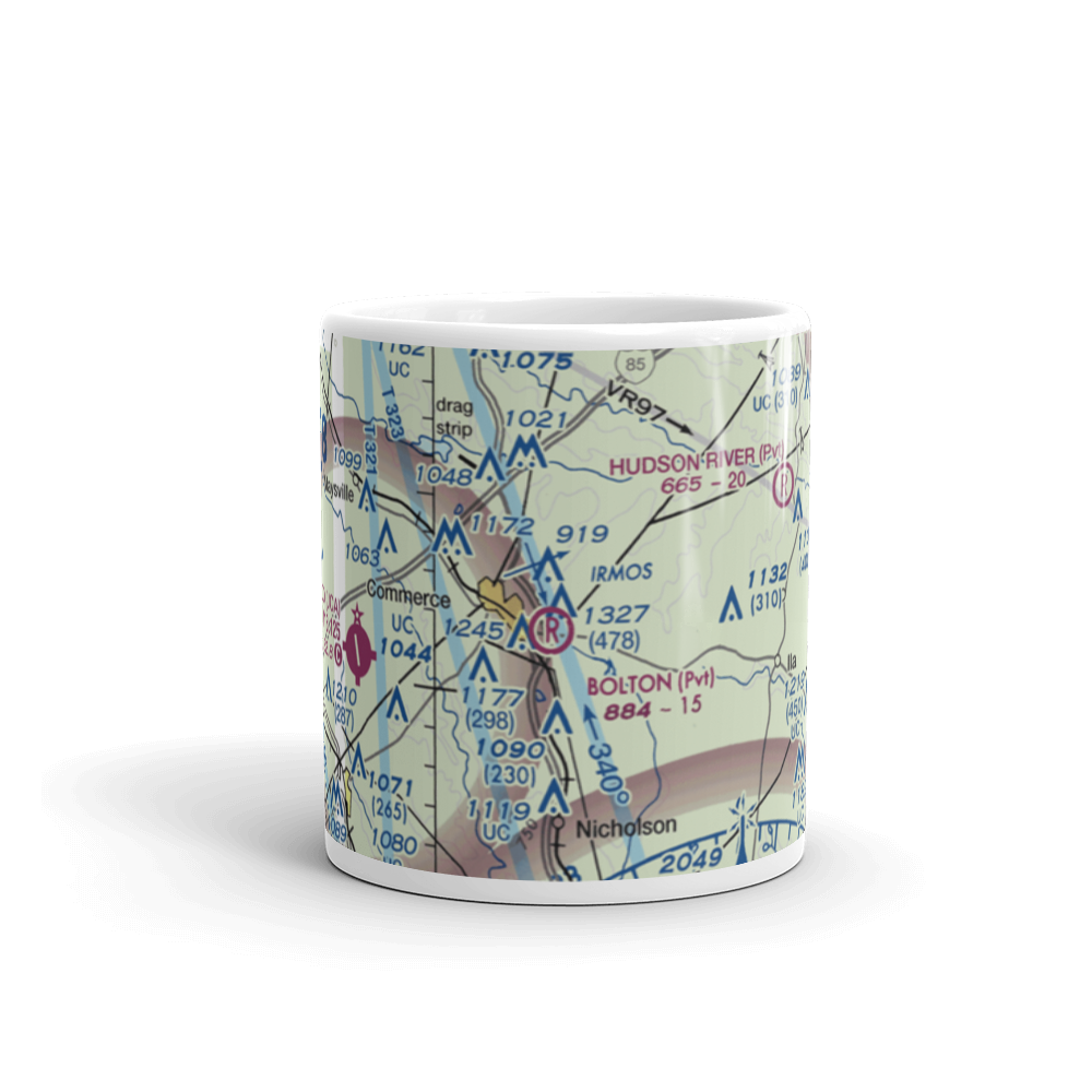 Doug Bolton Field (02GA) VFR Sectional  Mug 