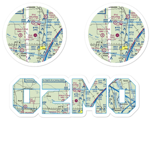 Troy Airpark (02MO) VFR Sectional Sticker Pack