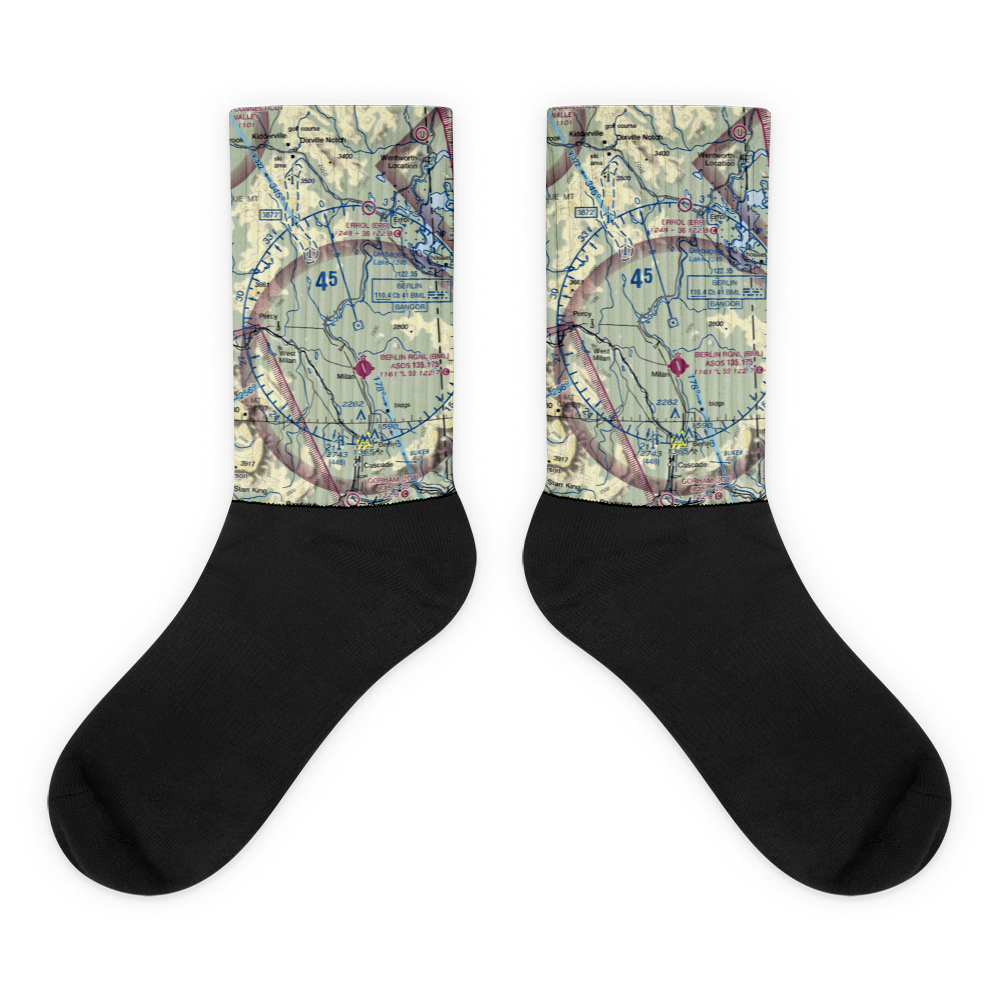 Iroquois Landing Seaplane Base (02NH) VFR Sectional Socks 