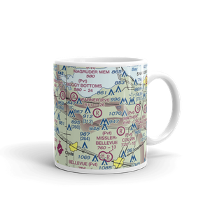 Zimmerman Airport (02OH) VFR Sectional  Mug