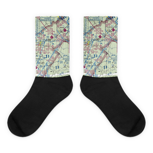 The Greenhouse Airport (02VA) VFR Sectional Socks