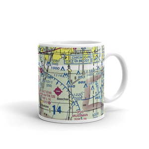 Wix Airport (03IL) VFR Sectional  Mug