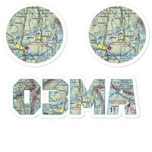 Hadley Airport (03MA) VFR Sectional Sticker Pack