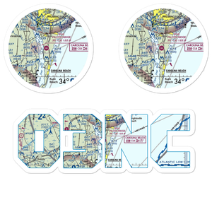 Pilots Ridge Airport (03NC) VFR Sectional Sticker Pack