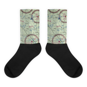 Olafson Brothers Airport (03ND) VFR Sectional Socks