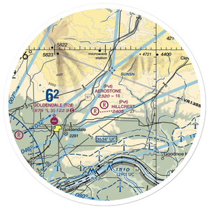 Aerostone Ranch Airport (03WN) VFR Sectional Sticker (30 mile)