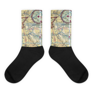 Hunt's Sky Ranch Airport (04CL) VFR Sectional Socks