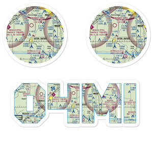 Rapids Airway Airport (04MI) VFR Sectional Sticker Pack