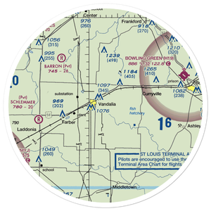 Airpark Private Airport (04MO) VFR Sectional Sticker (30 mile)