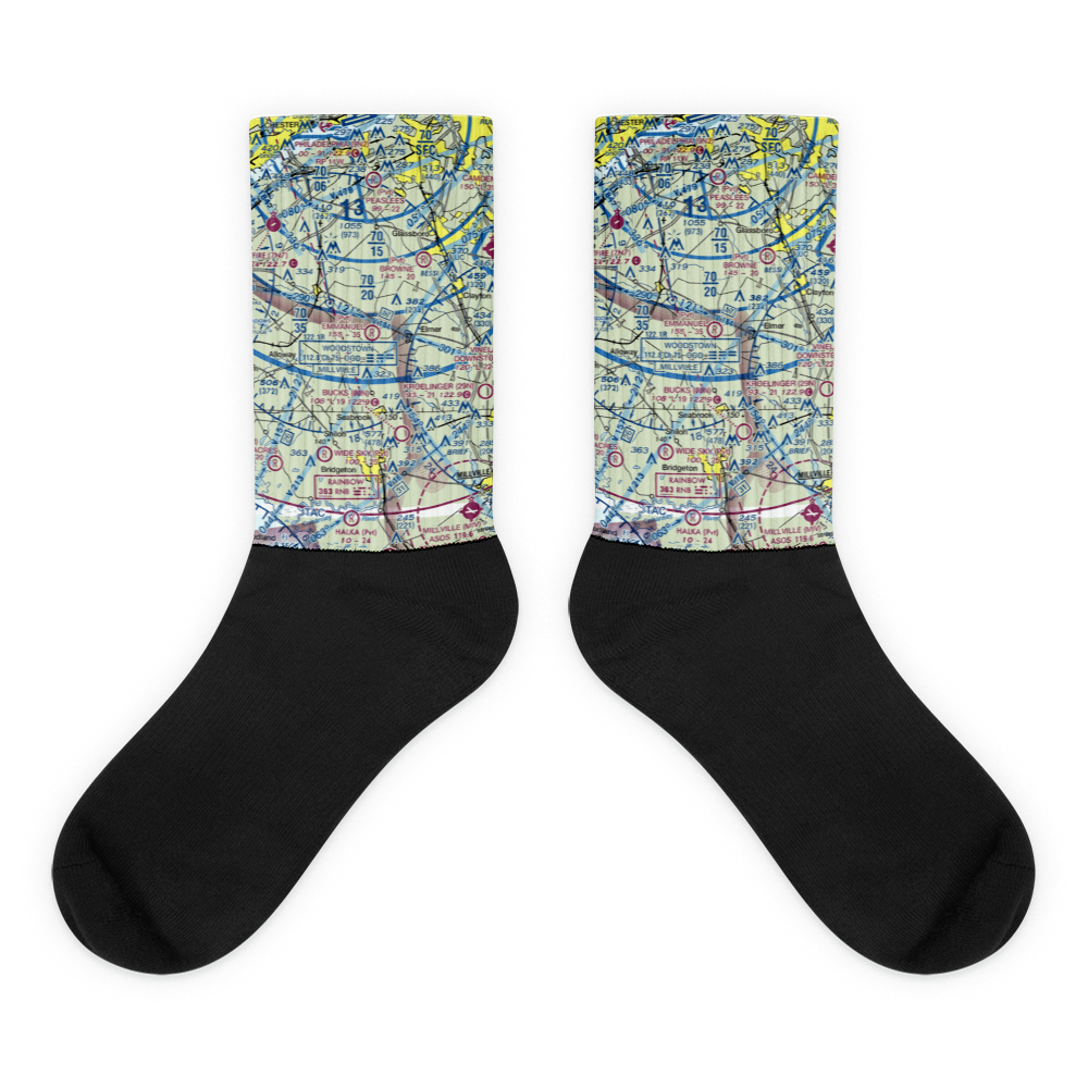 Emmanuel Airport (04NJ) VFR Sectional Socks 