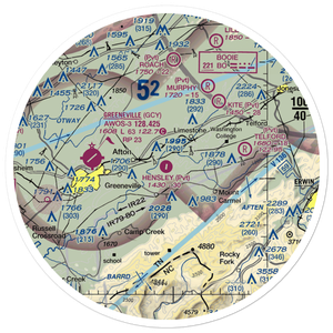Hensley Airpark (04TN) VFR Sectional Sticker (30 mile)