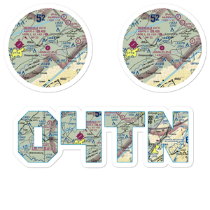 Hensley Airpark (04TN) VFR Sectional Sticker Pack