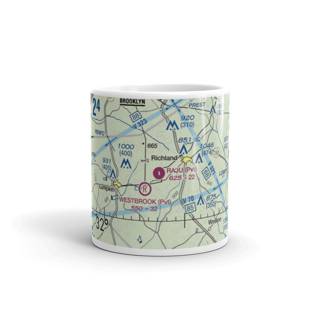 Raju Airport (05GA) VFR Sectional  Mug 