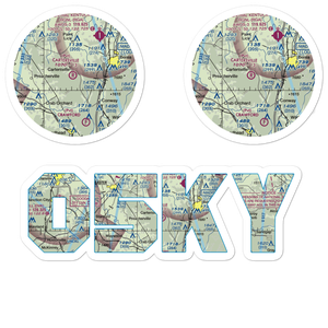 Cartersville Airport (05KY) VFR Sectional Sticker Pack
