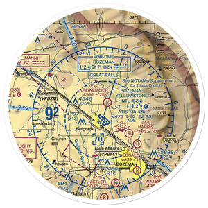 Jones Landing (05MT) VFR Sectional Sticker (30 mile)