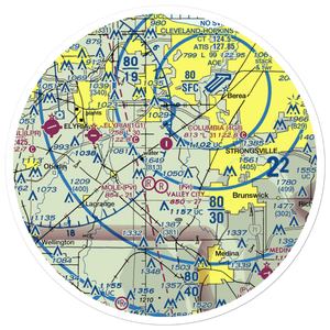 Dorlon Airpark (05OI) VFR Sectional Sticker (30 mile)