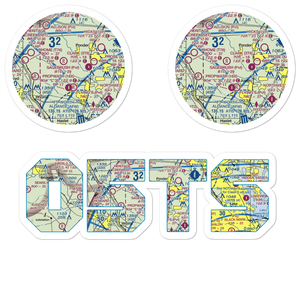 Dew Drop Airport (05TS) VFR Sectional Sticker Pack