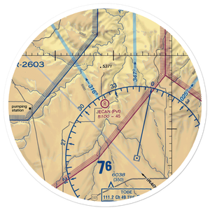 Jecan Airport (06CO) VFR Sectional Sticker (30 mile)
