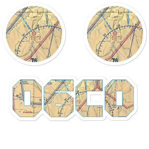 Jecan Airport (06CO) VFR Sectional Sticker Pack