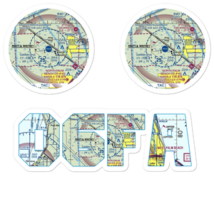 William P Gwinn Airport (06FA) VFR Sectional Sticker Pack