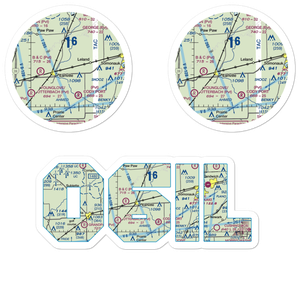Humm Airport (06IL) VFR Sectional Sticker Pack