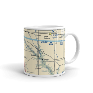 Fitterer's Strip (06ND) VFR Sectional  Mug