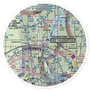 Hal Joy Airfield (06OH) VFR Sectional Sticker (30 mile)