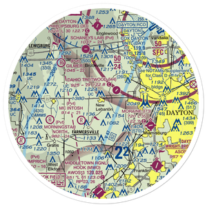 Green Acres Airport (06OI) VFR Sectional Sticker (30 mile)
