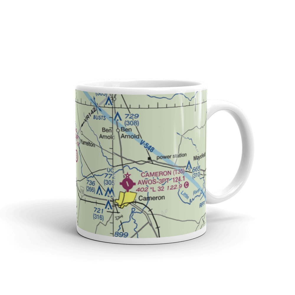 Glaser Field (06TA) VFR Sectional  Mug 