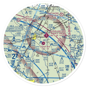 Ainsworth Airport (06TE) VFR Sectional Sticker (30 mile)