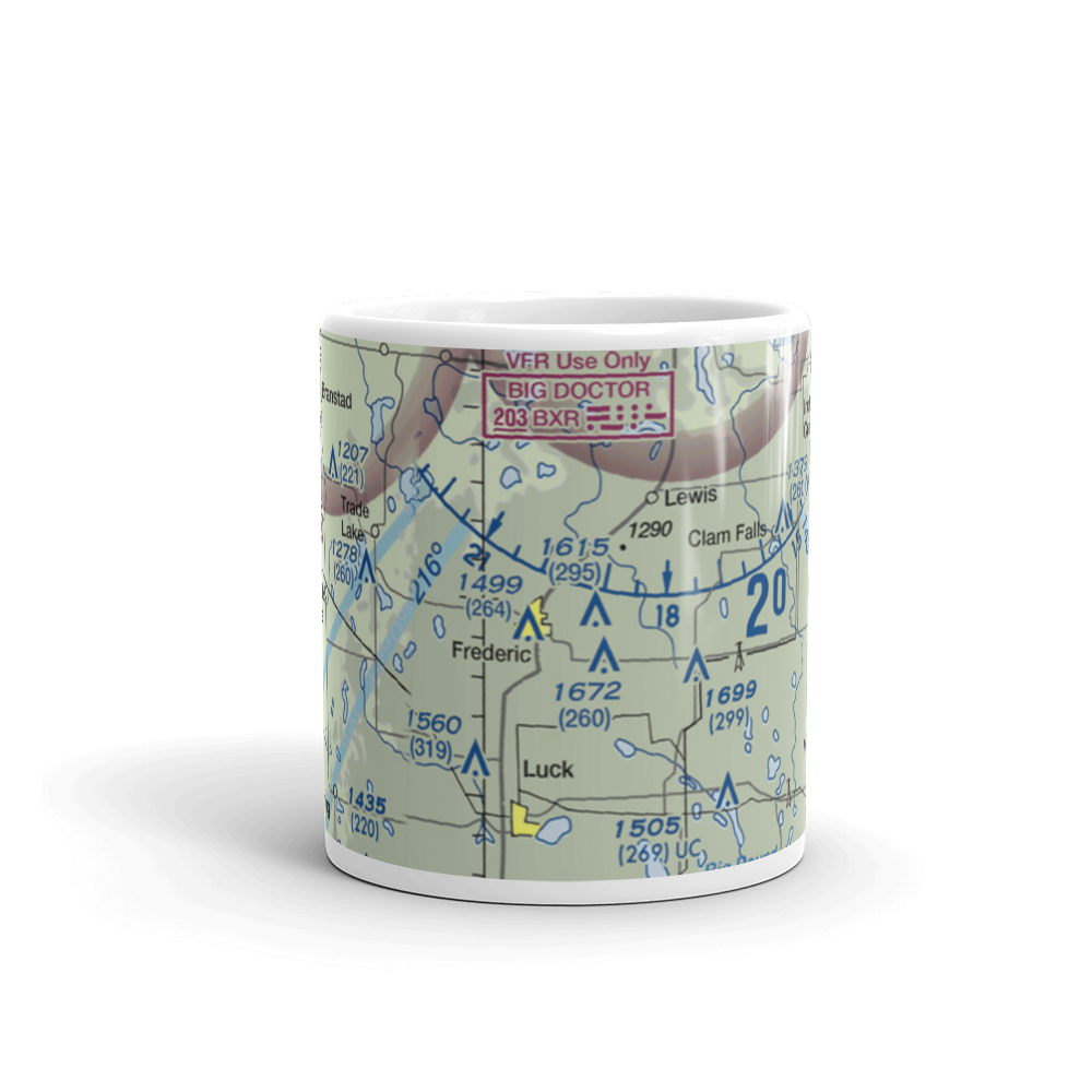 Young Private Airport (06WI) VFR Sectional  Mug 