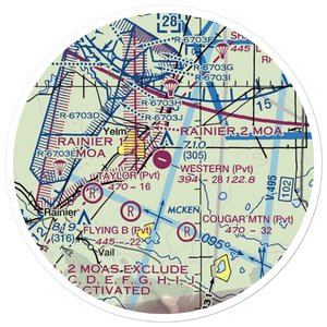 Western Airpark (06WN) VFR Sectional Sticker (20 mile)
