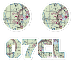 Richvale Airport (07CL) VFR Sectional Sticker Pack