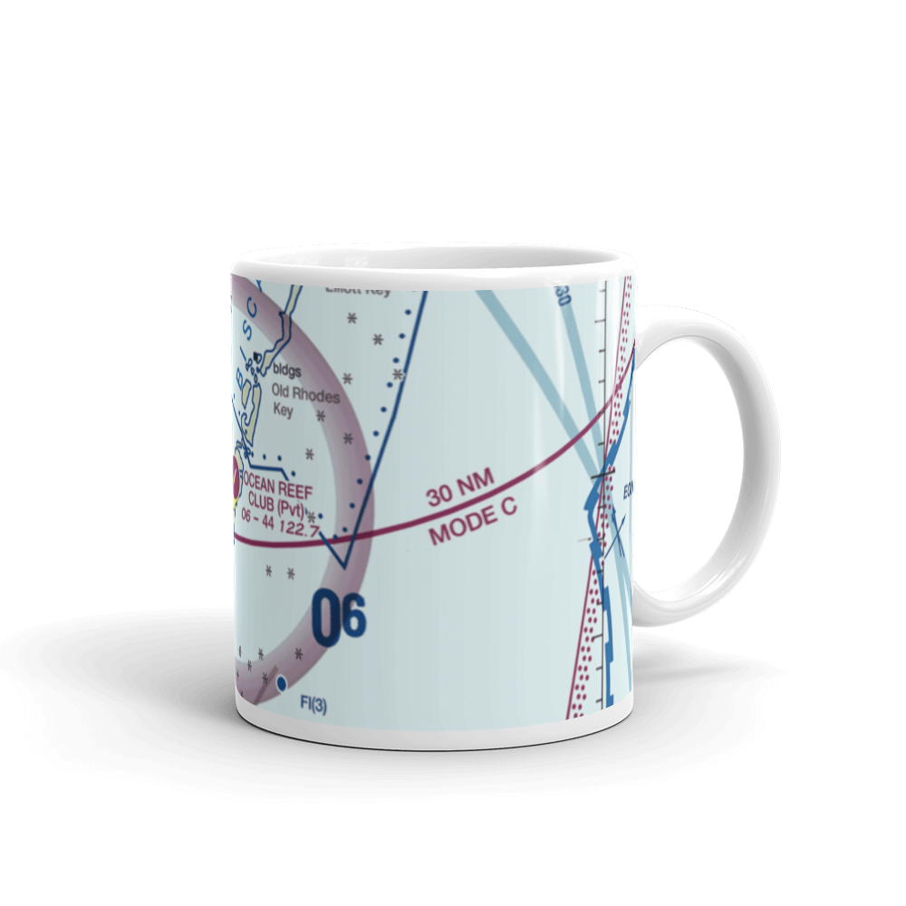 Ocean Reef Club Airport (07FA) VFR Sectional  Mug 